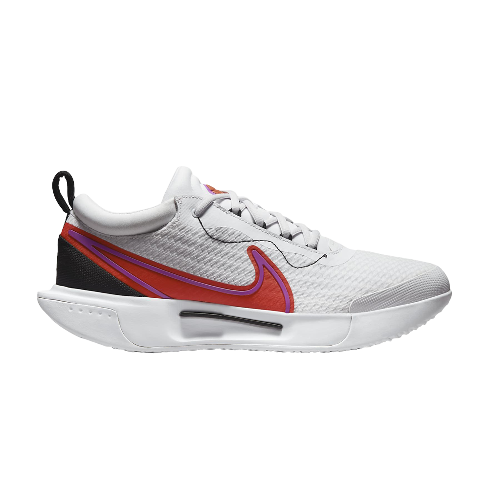 Pre-owned Nike Court Zoom Pro Hc 'white Picante Red'