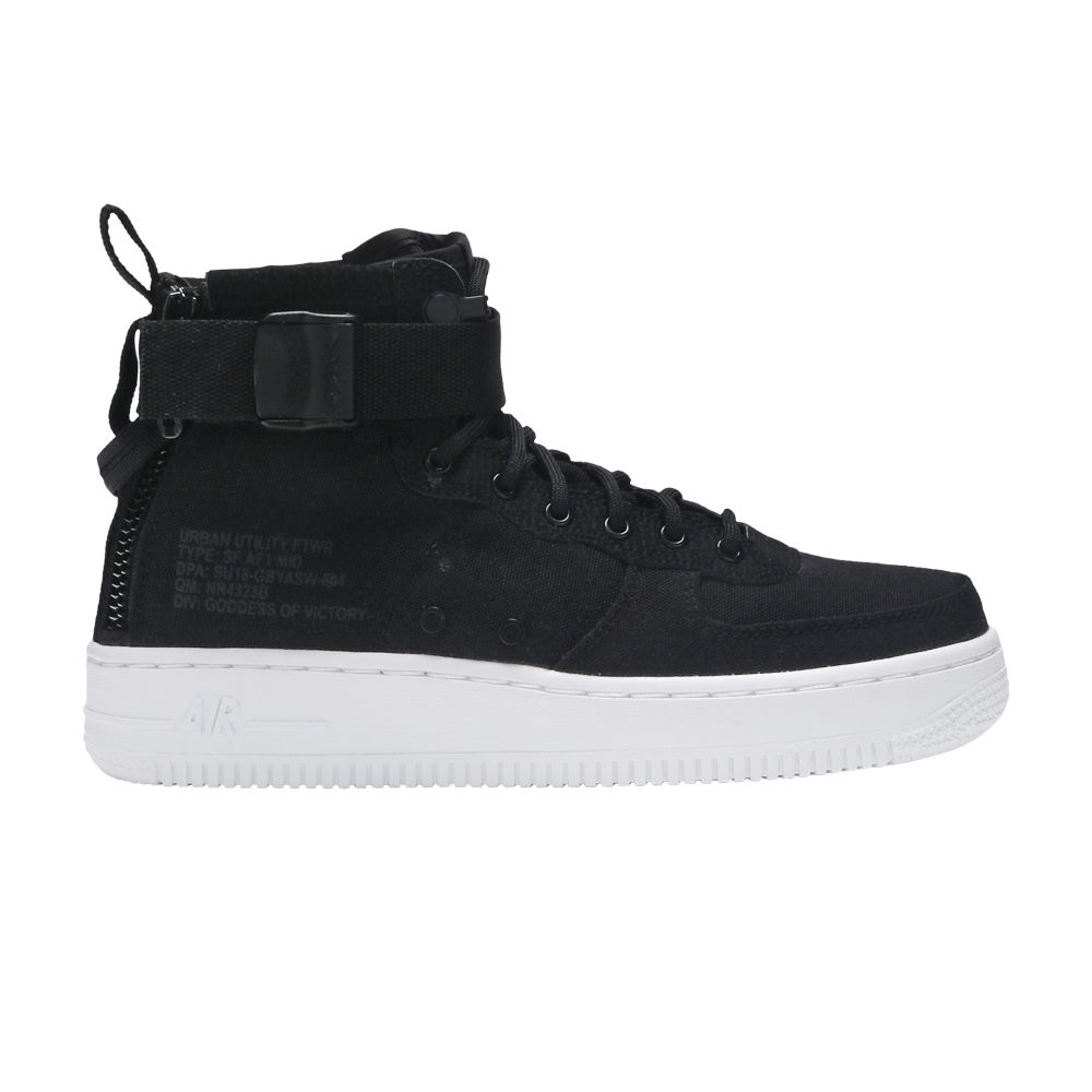 Nike SF Air Force 1 Mid GS 'Black' | Kid's Size 4