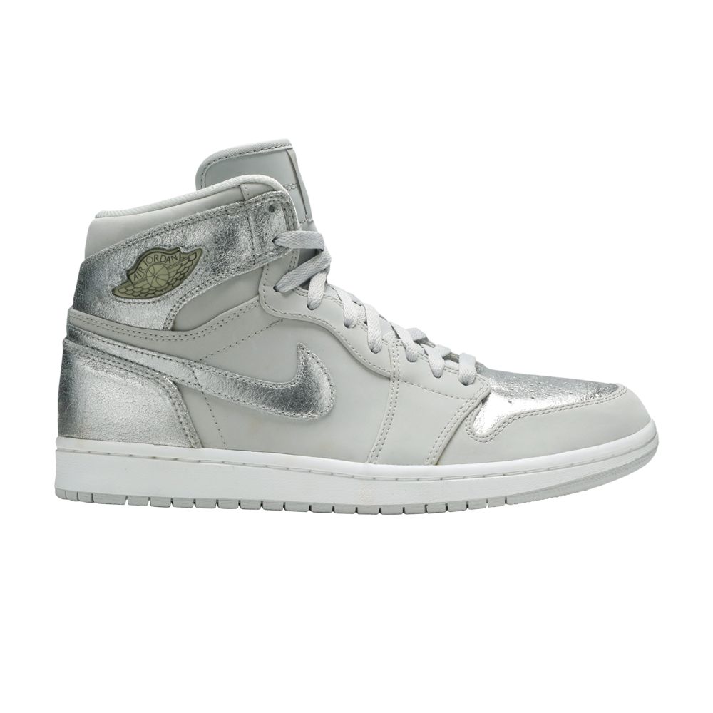 Air Jordan 1 Retro Hi Silver '25th Anniversary' | Grey | Men's Size 9.5