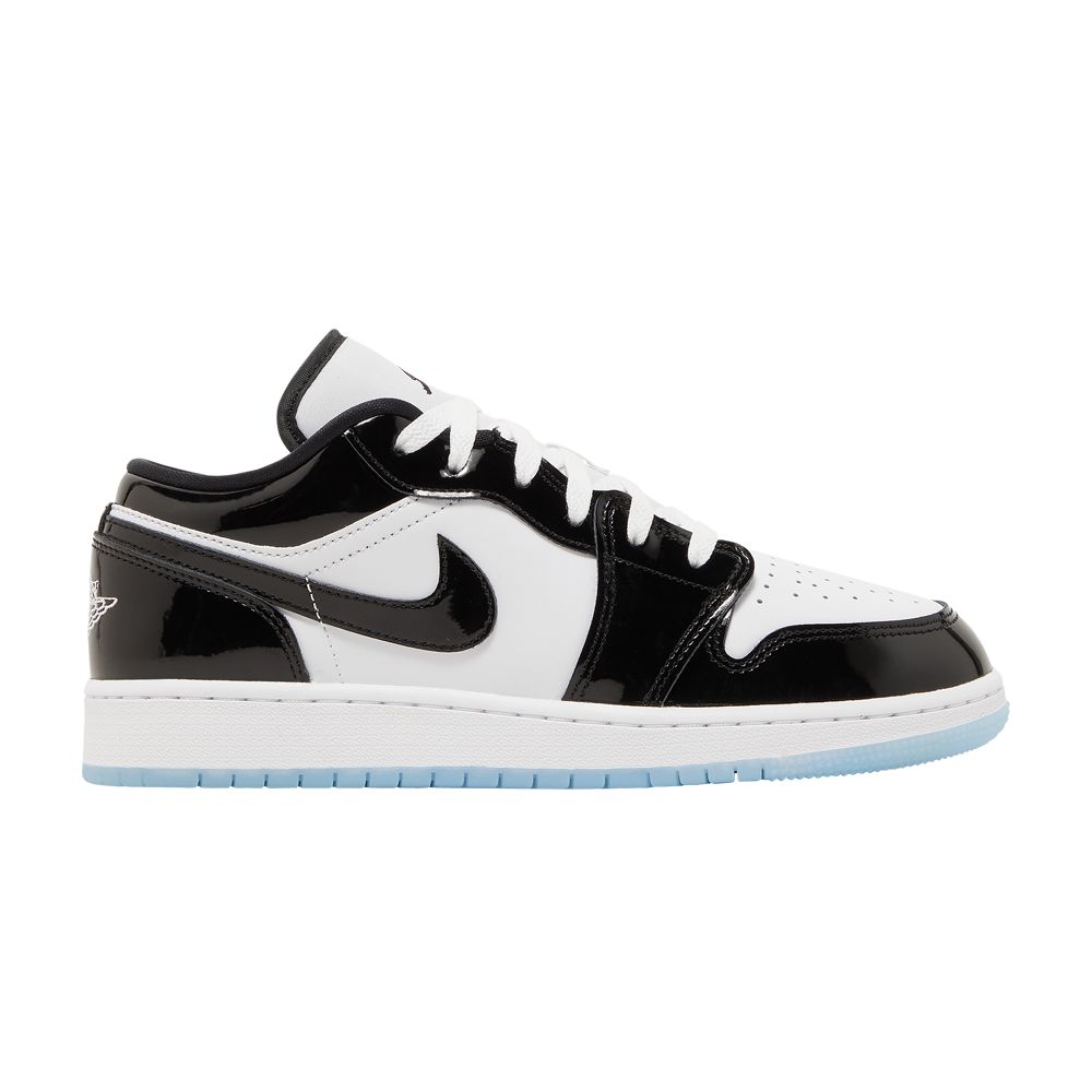 Pre-owned Air Jordan 1 Low Se Gs 'concord' | White | Kid's Size 3.5