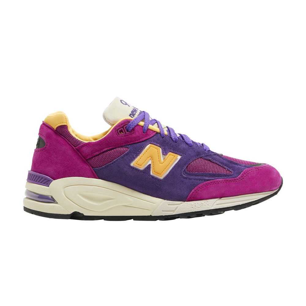 New Balance Teddy Santis x 990v2 Made in USA 'Purple Yellow' | Men's Size 9.5
