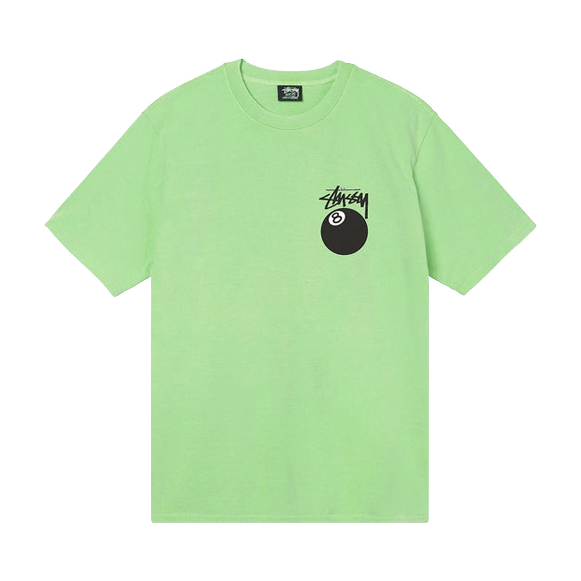Stussy 8 Ball Pigment Dyed Tee 'Green' | Men's Size L