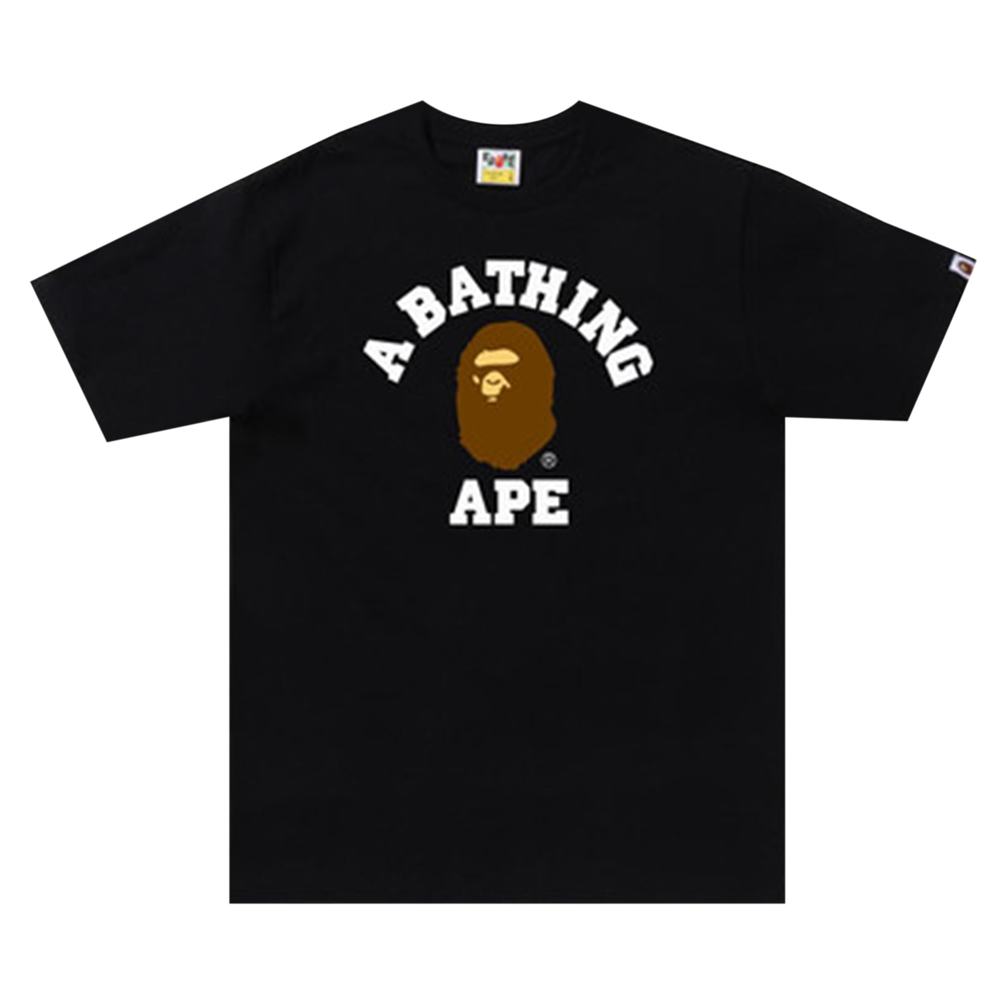 Pre-owned Bape College Tee 'black'