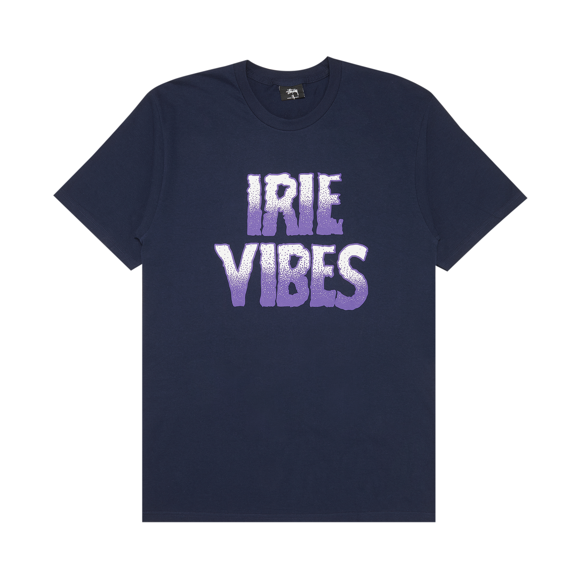 Pre-owned Stussy Irie Vibes Tee 'navy' In Blue