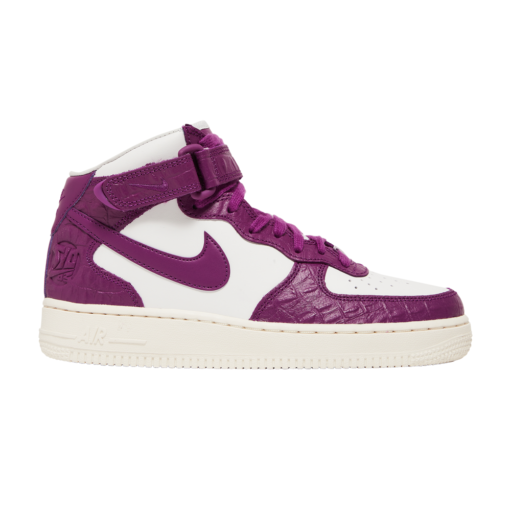 Pre-owned Nike Wmns Air Force 1 '07 Mid 'tokyo 2003' In Purple