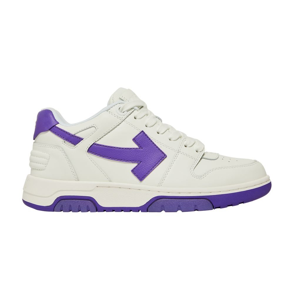 Pre-owned Off-white Wmns Out Of Office 'white Dark Purple' | Women's Size 36