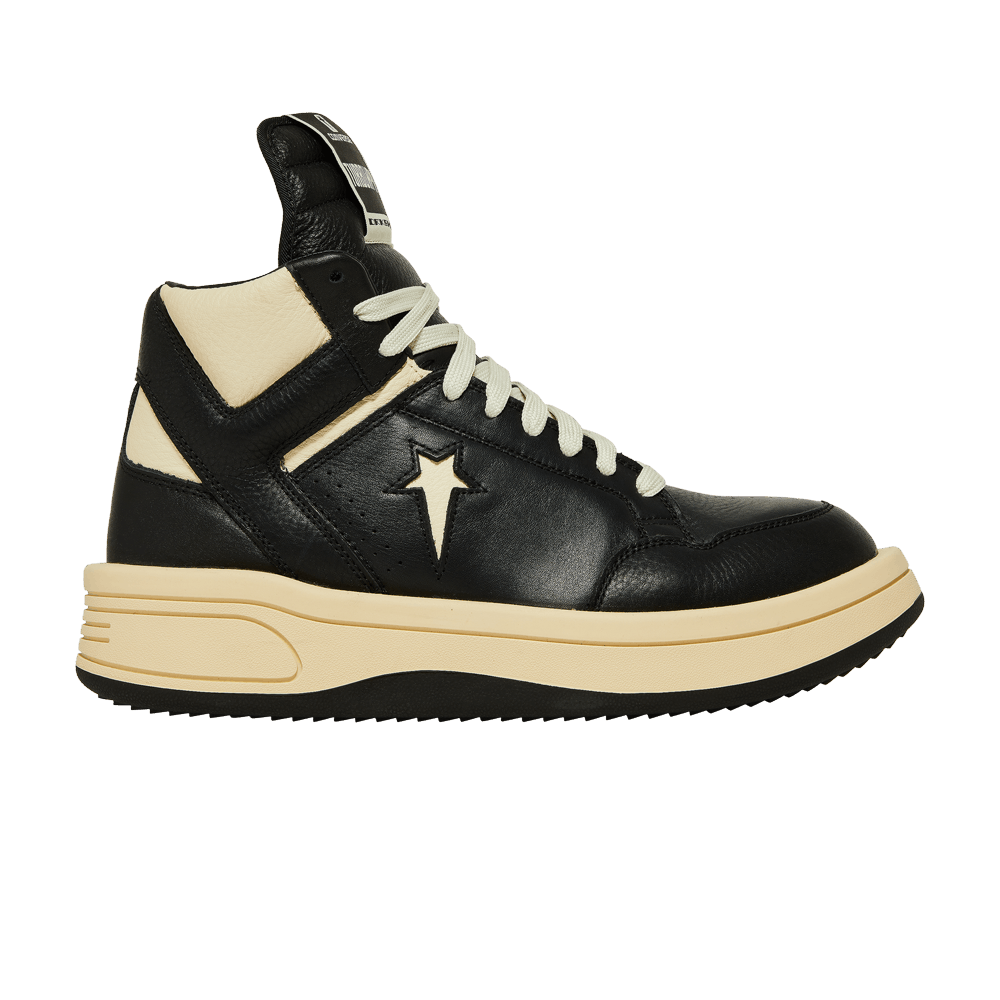 NEW CONVERSE RICK OWENS TURBOWPN MID BLACK CLOUD HEAVY