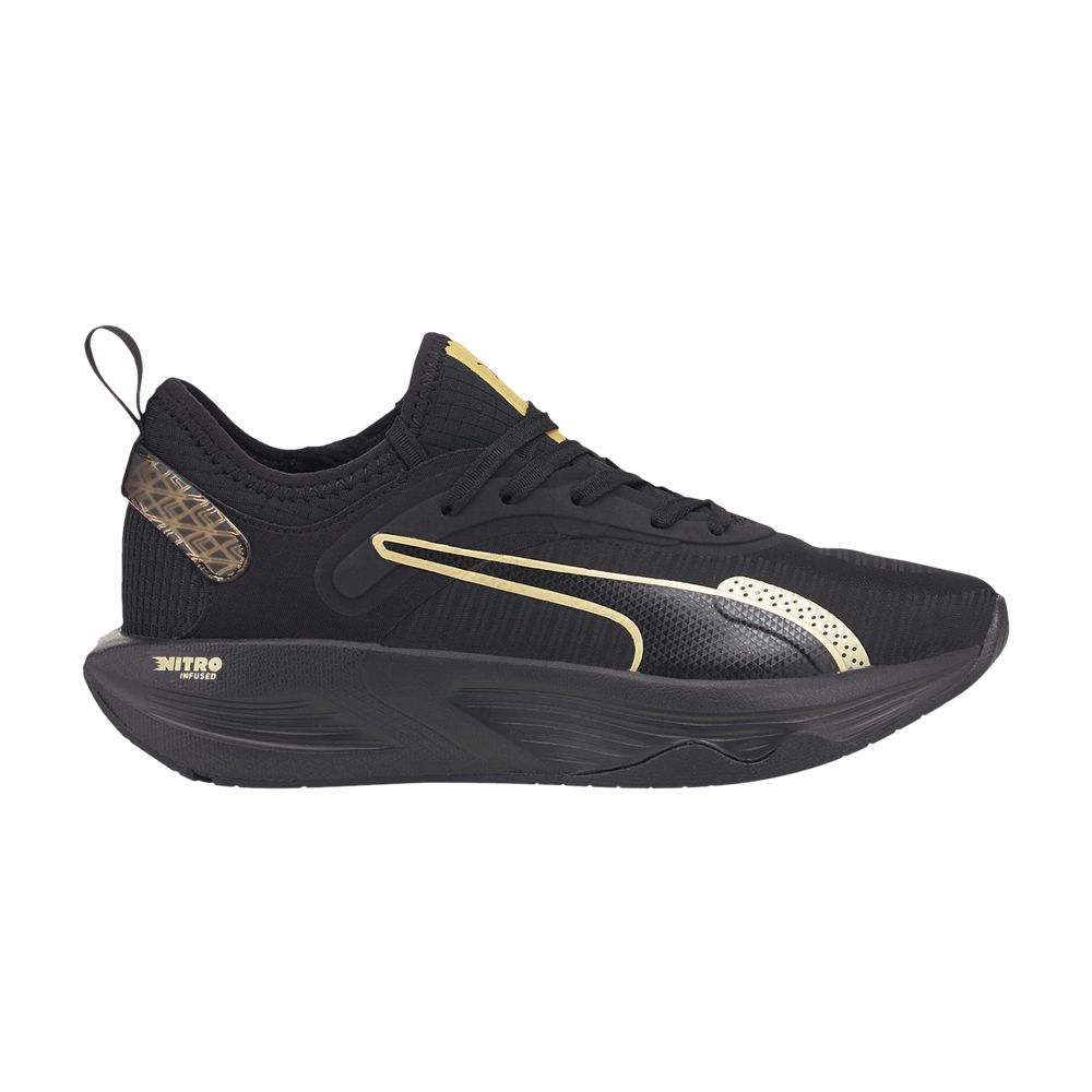 Puma Wmns PWR XX Nitro 'Deco Glam - Black' | Women's Size 11 - 377040-01