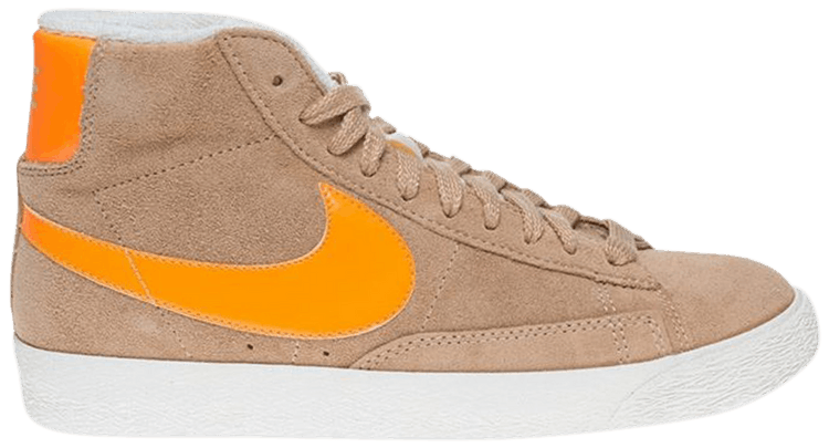 Buy Wmns Blazer Mid Suede Vintage Beige Orange 518171 202 GOAT CA