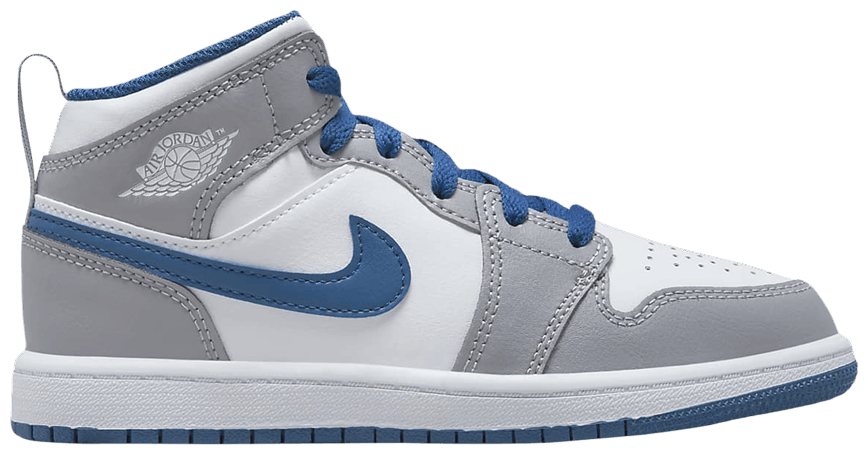 Buy Air Jordan 1 Mid PS 'Cement True Blue' DQ8424 014 GOAT