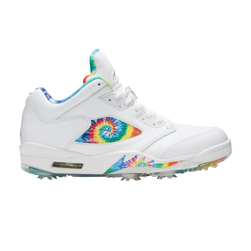 Air Jordan 5 Low Golf 'Peace, Love, and Golf' | White | Men's Size 8.5