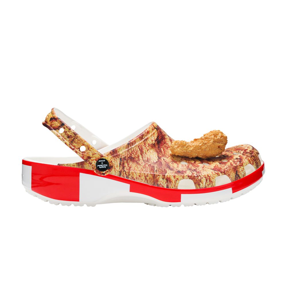 Crocs KFC x Classic Clog 'Fried Chicken Print' | Brown | Men's Size 10