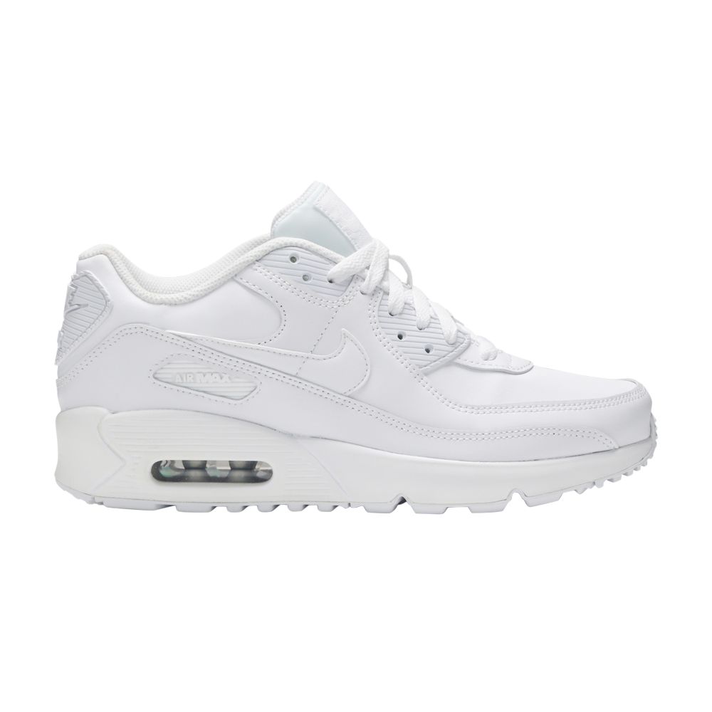 Nike Air Max 90 Leather GS 'White' | Kid's Size 5.5