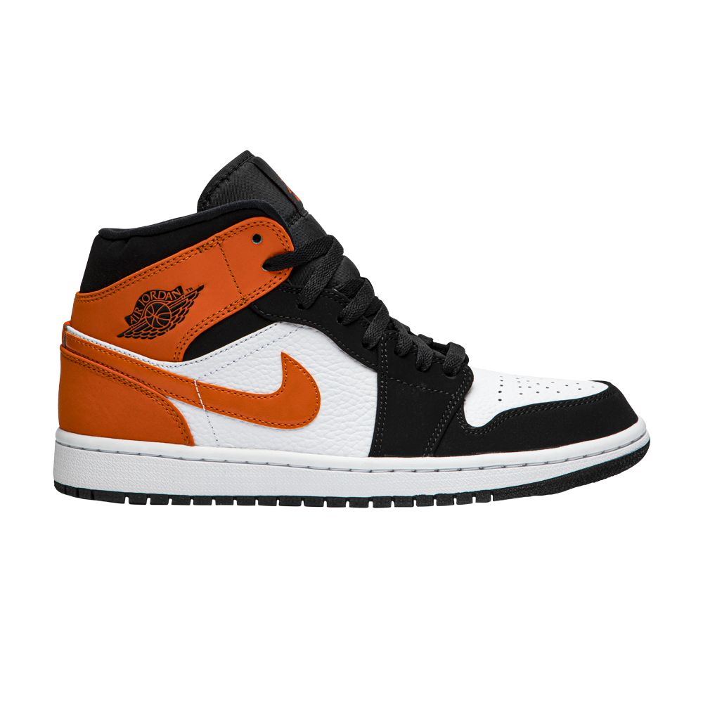 Air Jordan 1 Mid 'Shattered Backboard' | Orange | Men's Size 13.5
