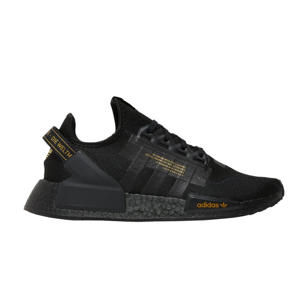 ADIDAS ORIGINALS NMD_R1 V2 'BLACK GOLD METALLIC'