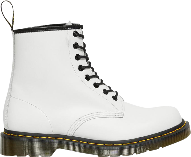 1460 Smooth Leather Lace Up Boot 'White'
