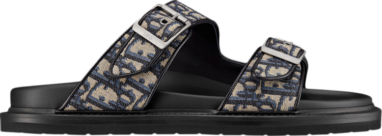 Dior Aqua Sandal 'Dior Oblique - Black Beige'
