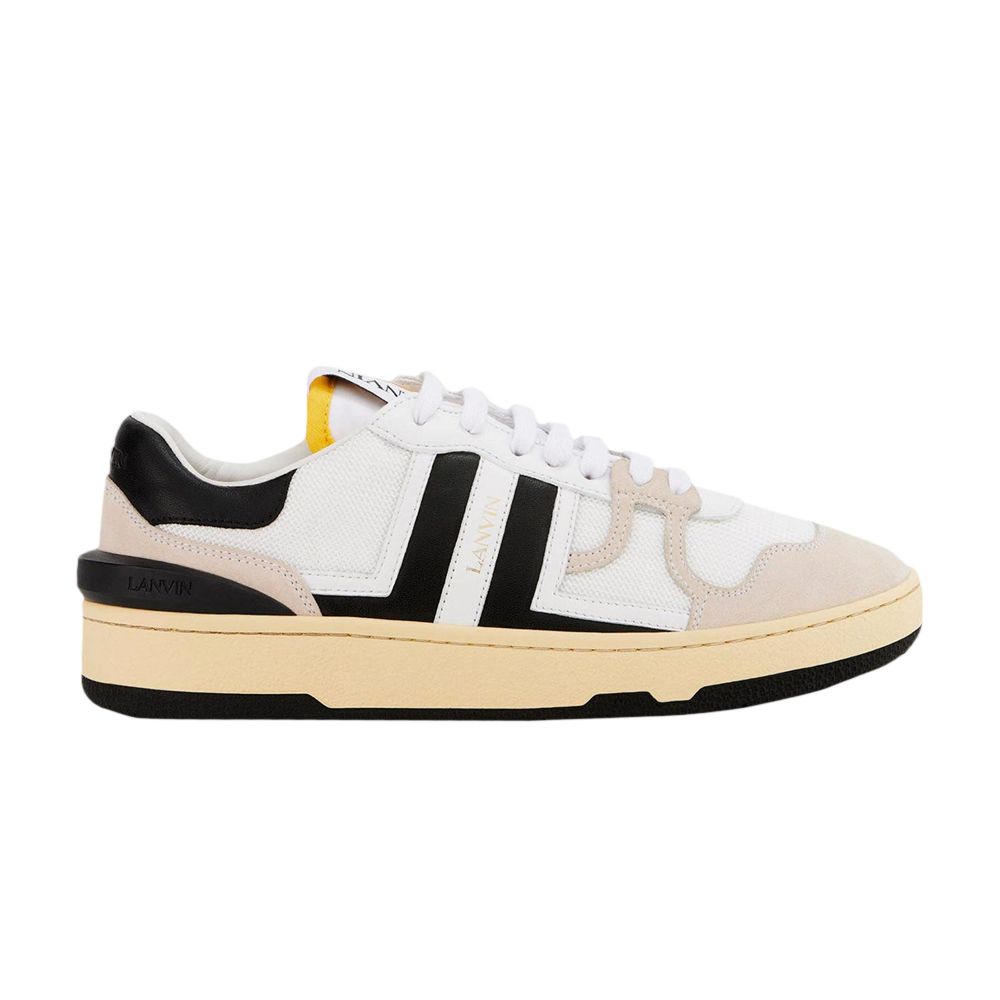 Pre-owned Lanvin Clay Low 'white Black' | Men's Size 48