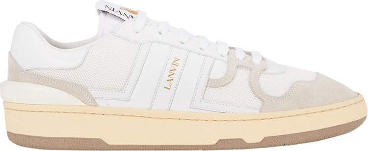 Lanvin Leather Clay Low 'White'