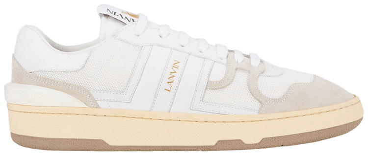 Lanvin Leather Clay Low 'White'