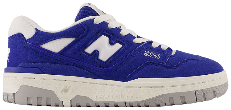 New Balance 550 Big Kid Suede Pack   Team Royal