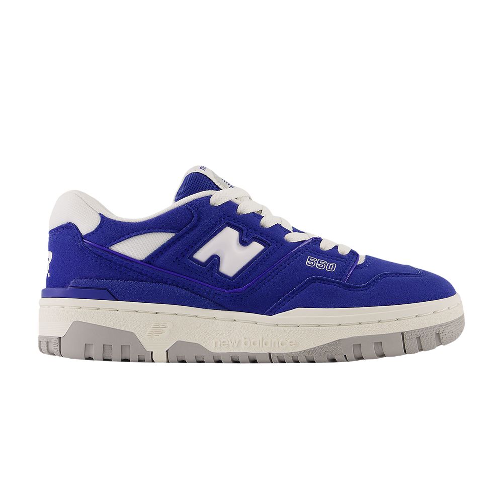 New Balance 550 Big Kid 'Suede Pack - Team Royal' | Blue | Kid's Size 6.5