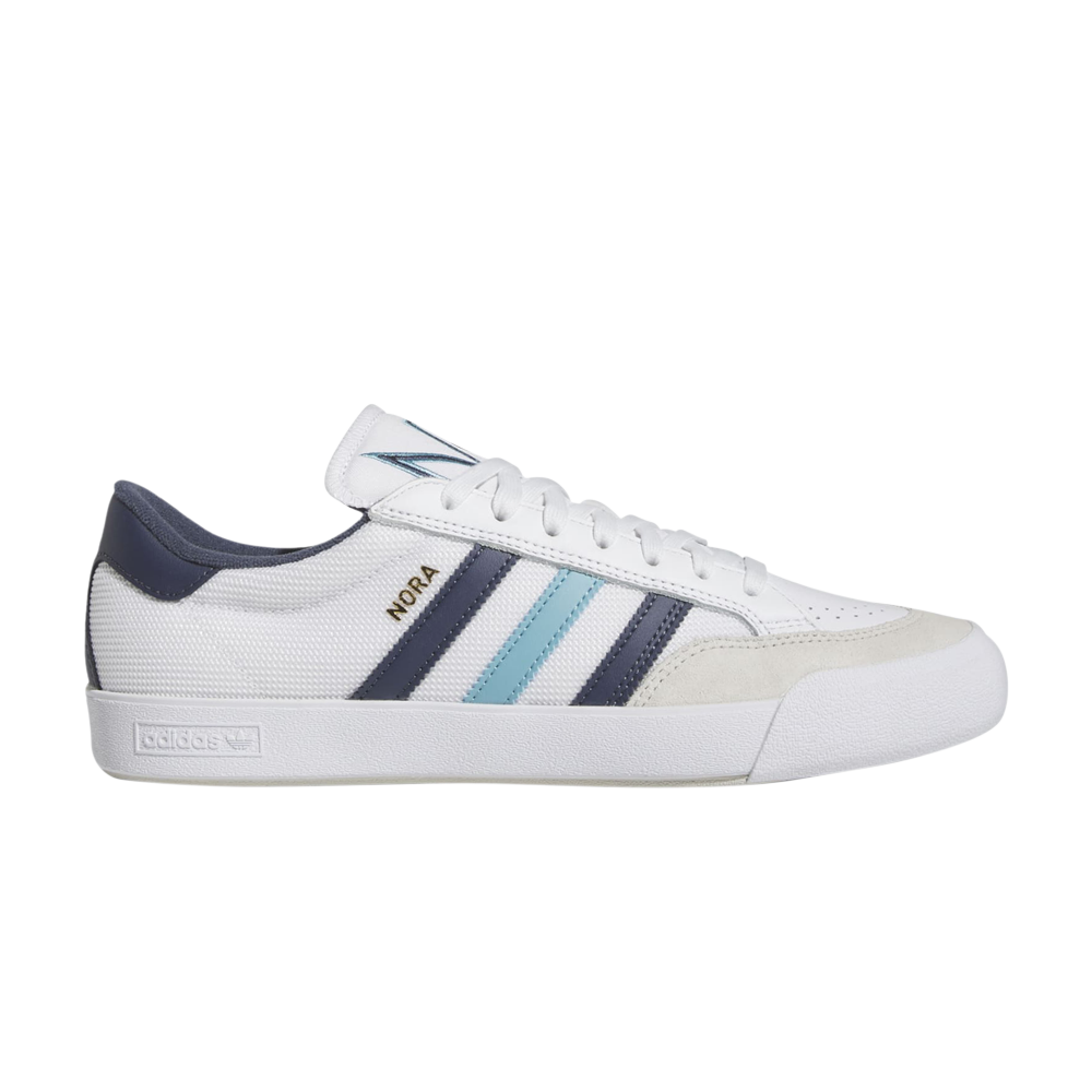 Pre-owned Adidas Originals Nora 'preloved Blue' In White