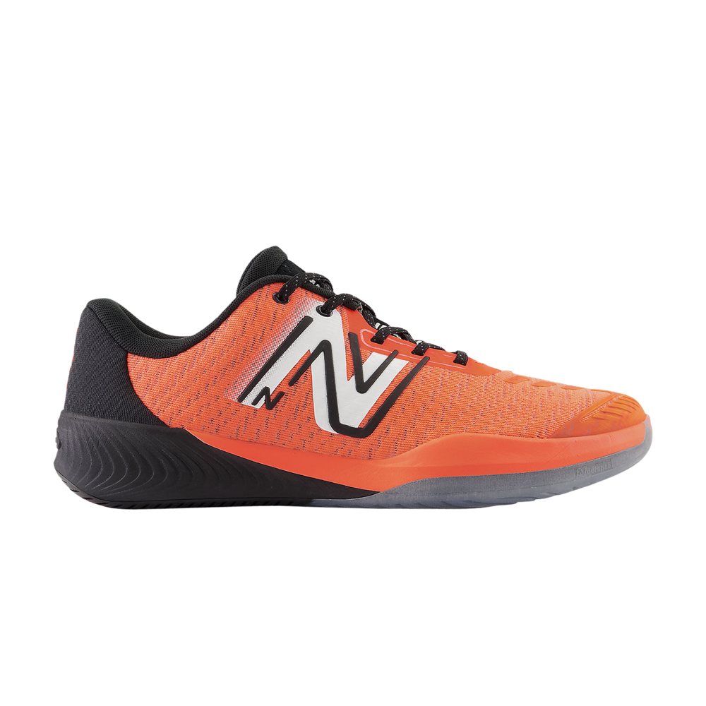 Pre-owned New Balance Fuelcell 996v5 'neon Dragonfly Black' In Orange