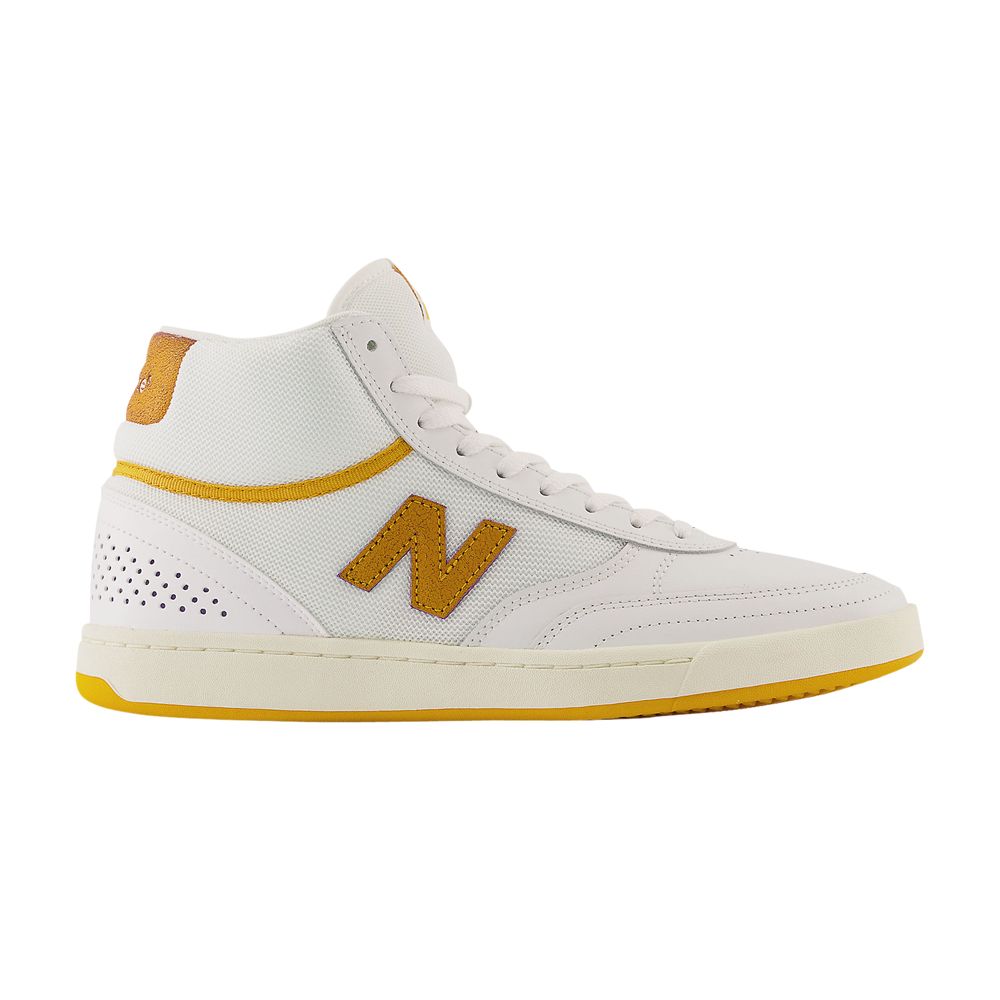 Pre-owned New Balance Numeric 440 High 'white Yellow'