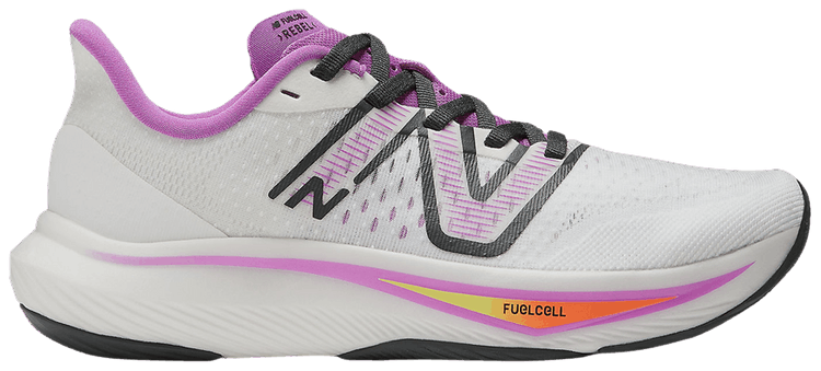 New Balance Wmns FuelCell Rebel v3 Wide White Cosmic Rose