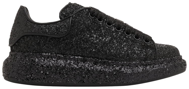 Alexander McQueen Wmns Oversized Sneaker 'Black Crystal Glitter'