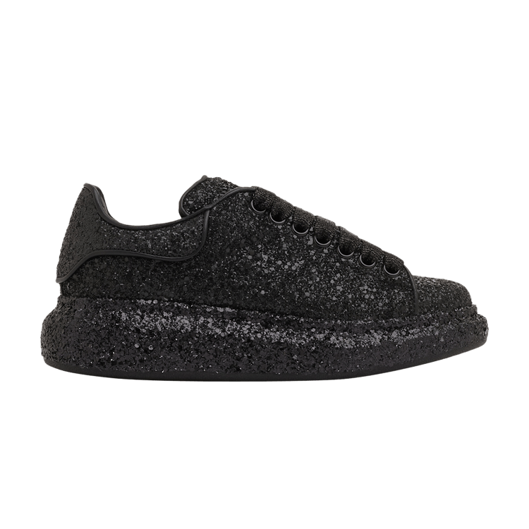 Buy Alexander McQueen Wmns Oversized Sneaker Black Crystal Glitter 708072 W4JF8 1000 GOAT UK