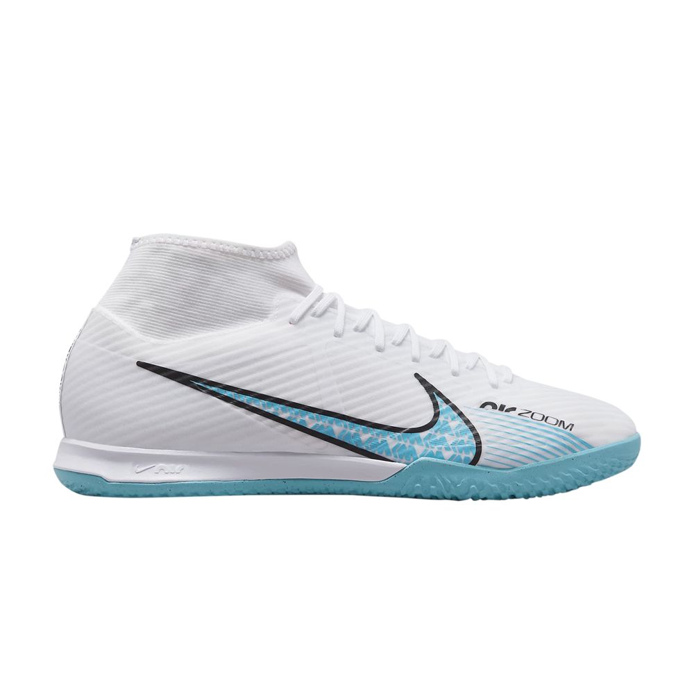 Pre-owned Nike Zoom Mercurial Superfly 9 Academy Ic 'blast Pack' In White