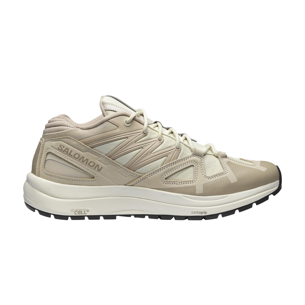 Pre-owned Salomon Odyssey 1 Leather Advanced 'rainy Day' In Tan