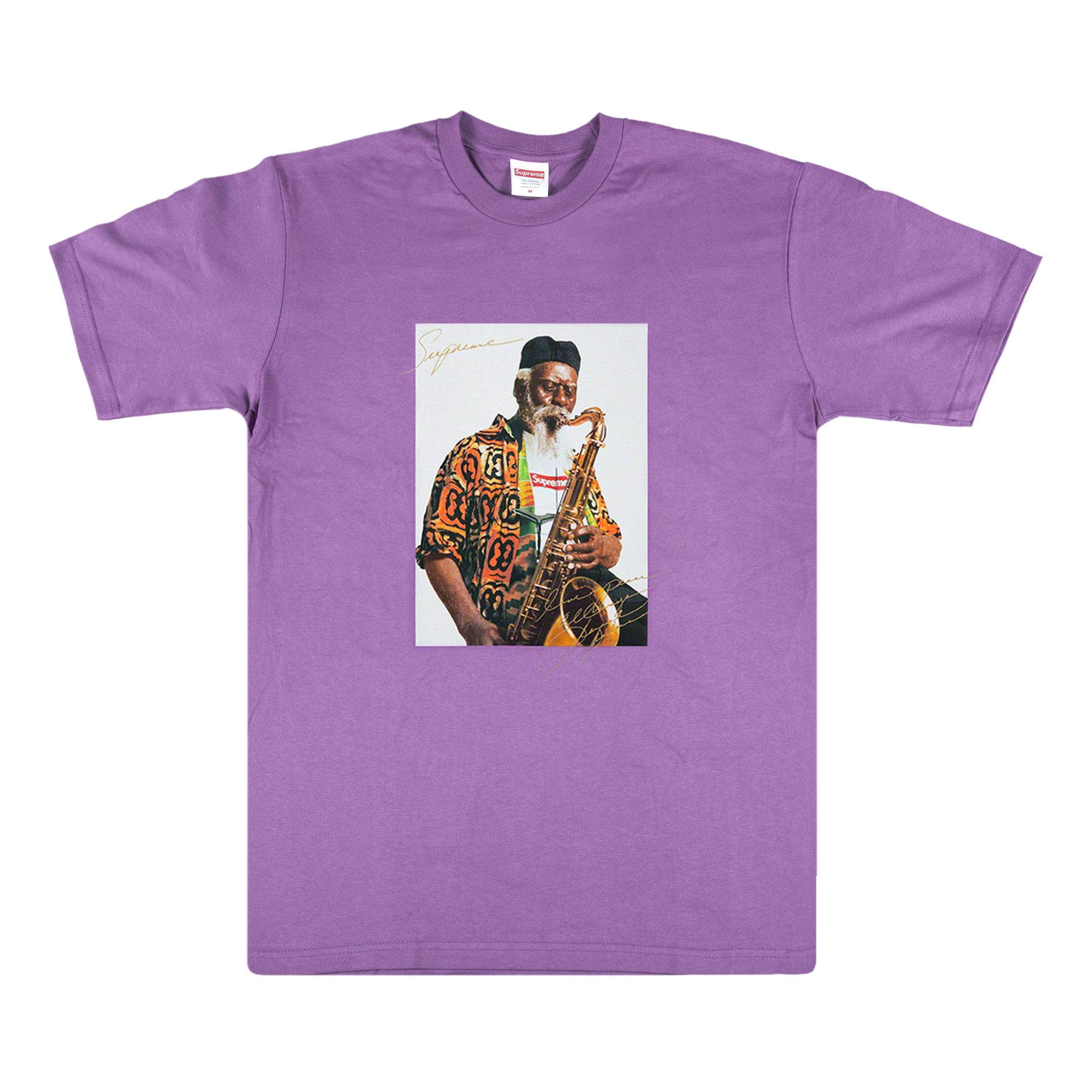 Supreme Pharoah Sanders Tee 'Purple' | Men's Size M