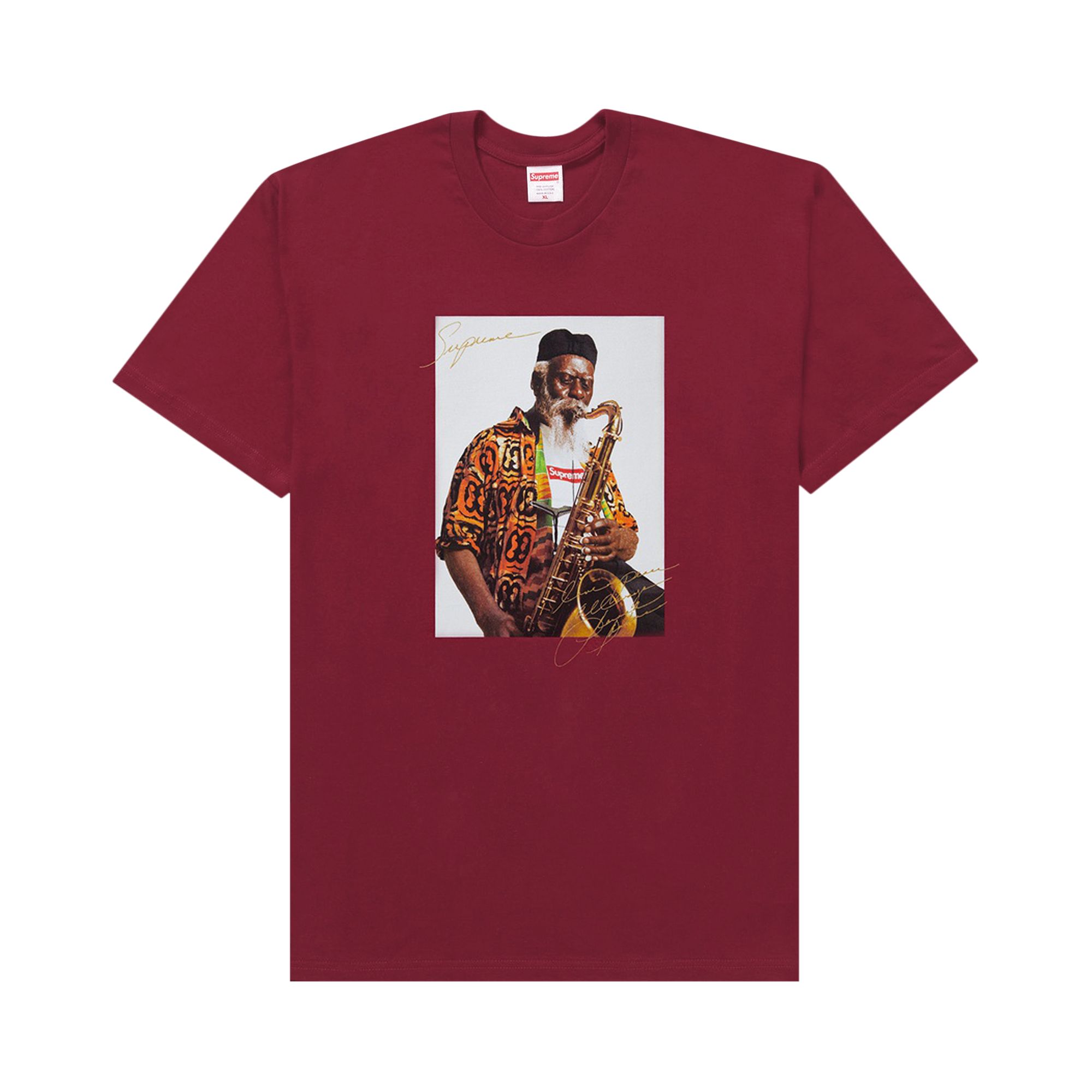 Supreme Pharoah Sanders Tee 'Cardinal' | Red | Men's Size S