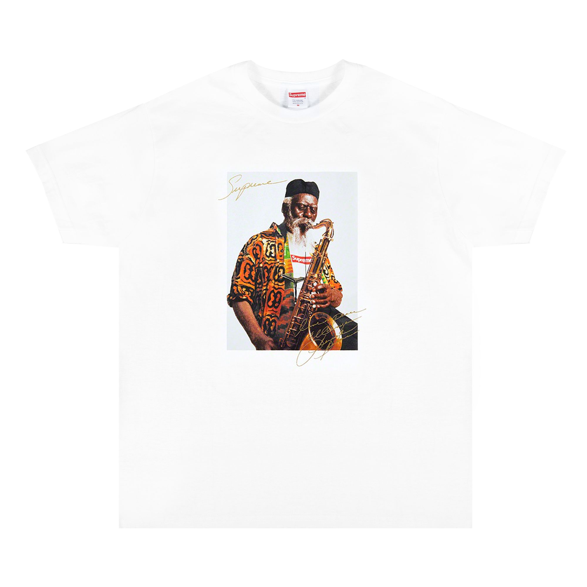 Supreme Pharoah Sanders Tee 'White' | Men's Size L