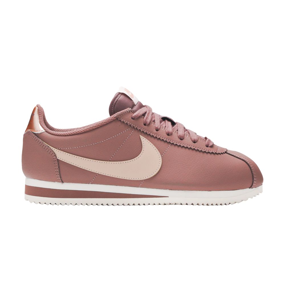 Pre-owned Nike Wmns Classic Cortez Leather 'particle Beige' In Brown