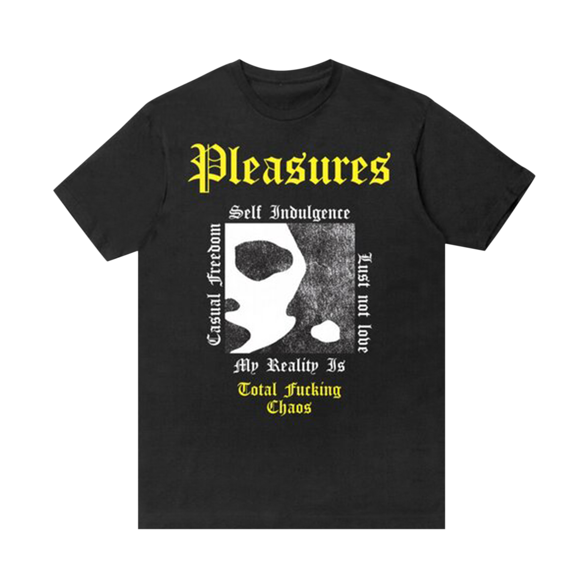 Pre-owned Pleasures Reality T-shirt 'black'