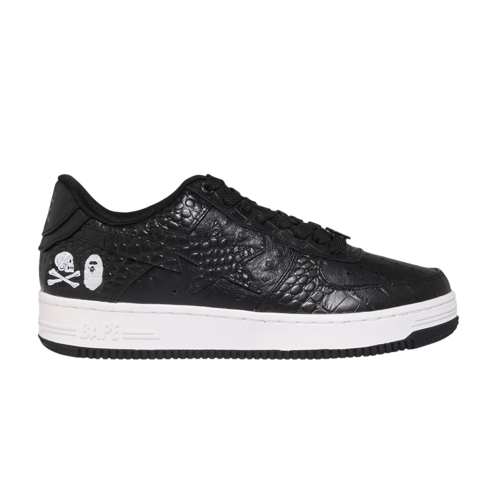 Buy Neighborhood x Bapesta 'Black Crocodile u0026 Ostrich' - 1J23191901 | GOAT