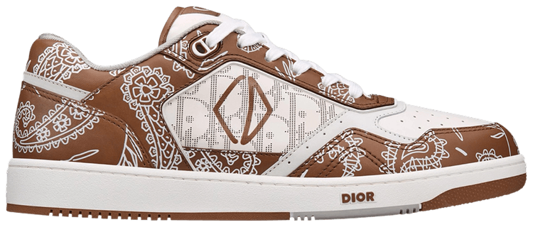 Dior B27 Low Paisley   Coffee