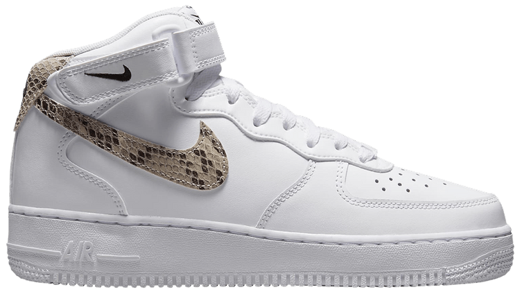 air force 1 snakeskin swoosh
