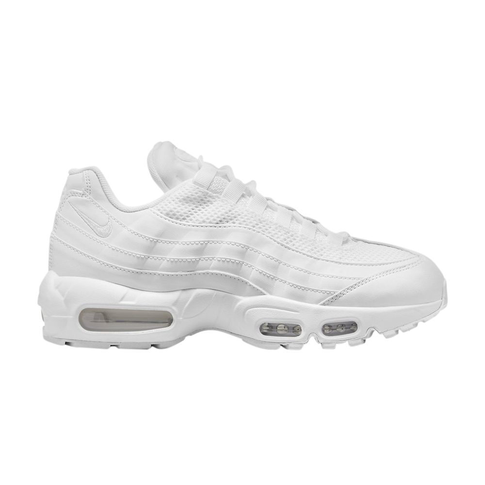 Pre-owned Nike Wmns Air Max 95 Next Nature 'triple White'