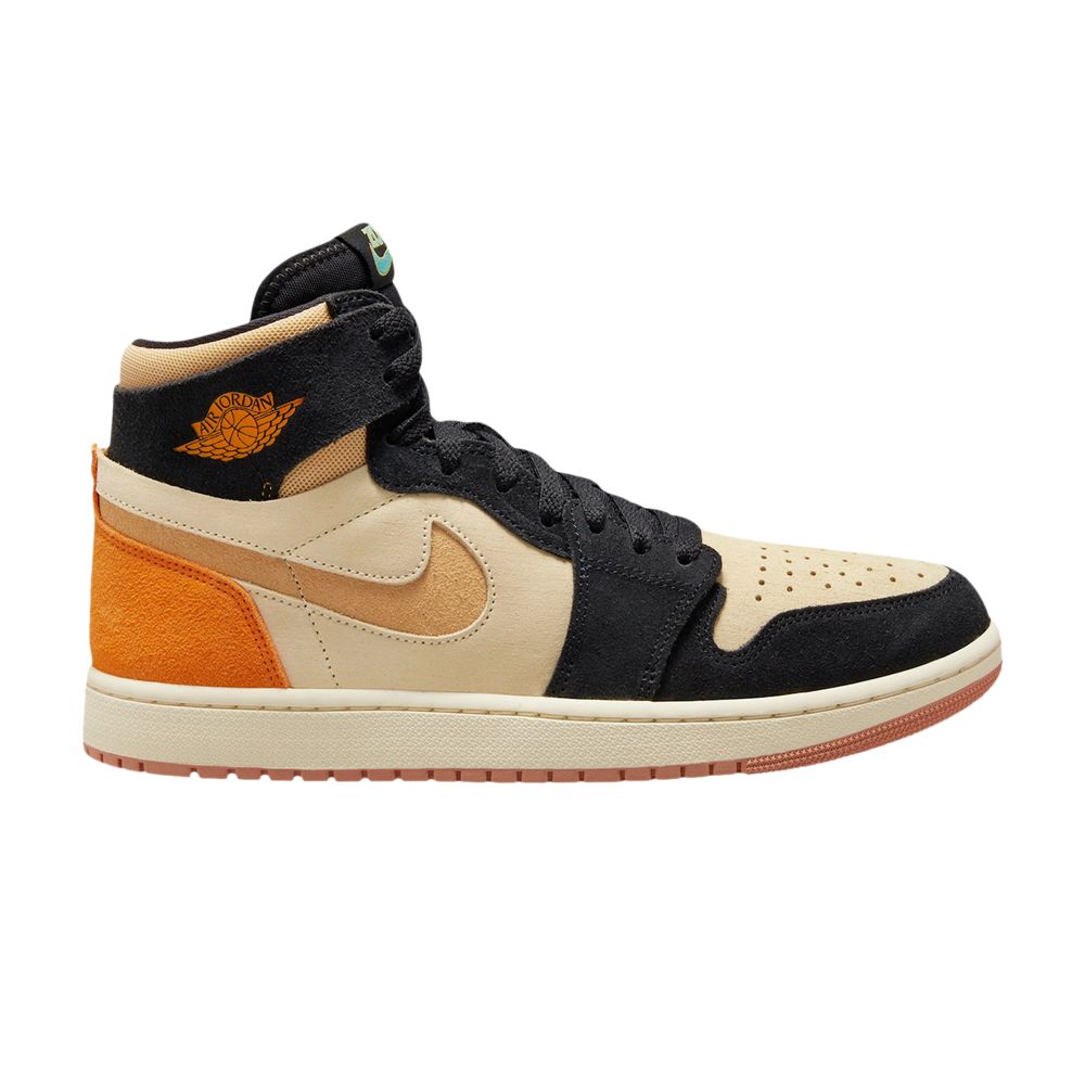 Air Jordan 1 High Zoom Comfort 2 'Muslin Vivid Orange' | Cream | Men's Size 7.5