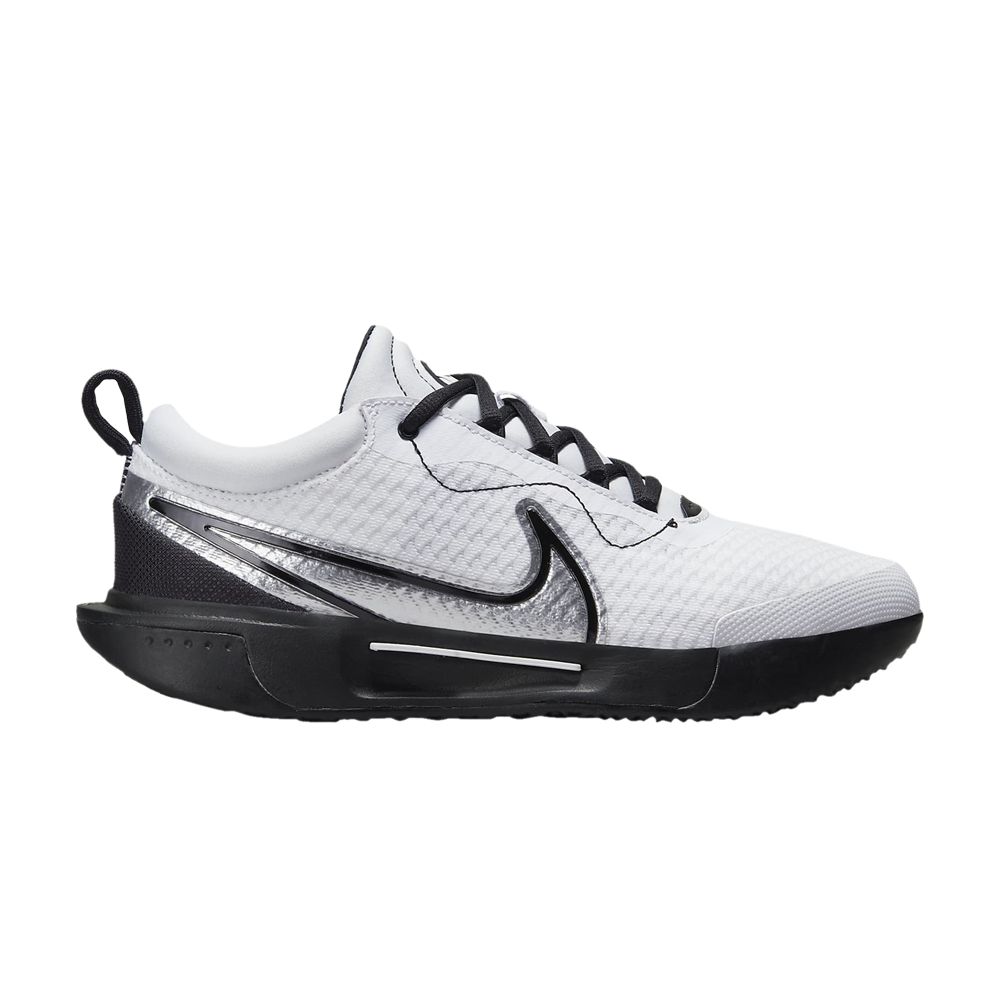 Pre-owned Nike Wmns Court Zoom Pro Hc 'white Black'