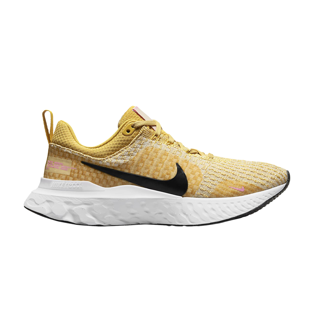 Pre-owned Nike Wmns React Infinity Run Flyknit 3 'wheat Gold'