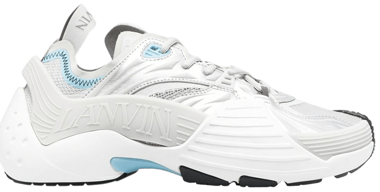 スニーカー LANVIN SS23 FLASH-X SNEAKERS (FW-SKIK00_MEFR-P2300) Buy Lanvin Flash-X Sneakers 'Silver Grey' - FM SKIK00 MEFR