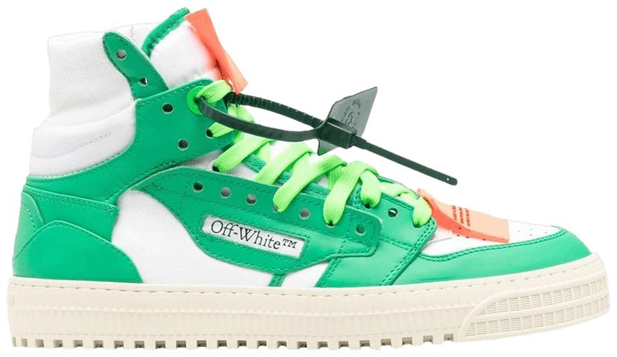 Buy OffWhite OffCourt 3.0 High 'White Green' OMIA065S23LEA001 0155