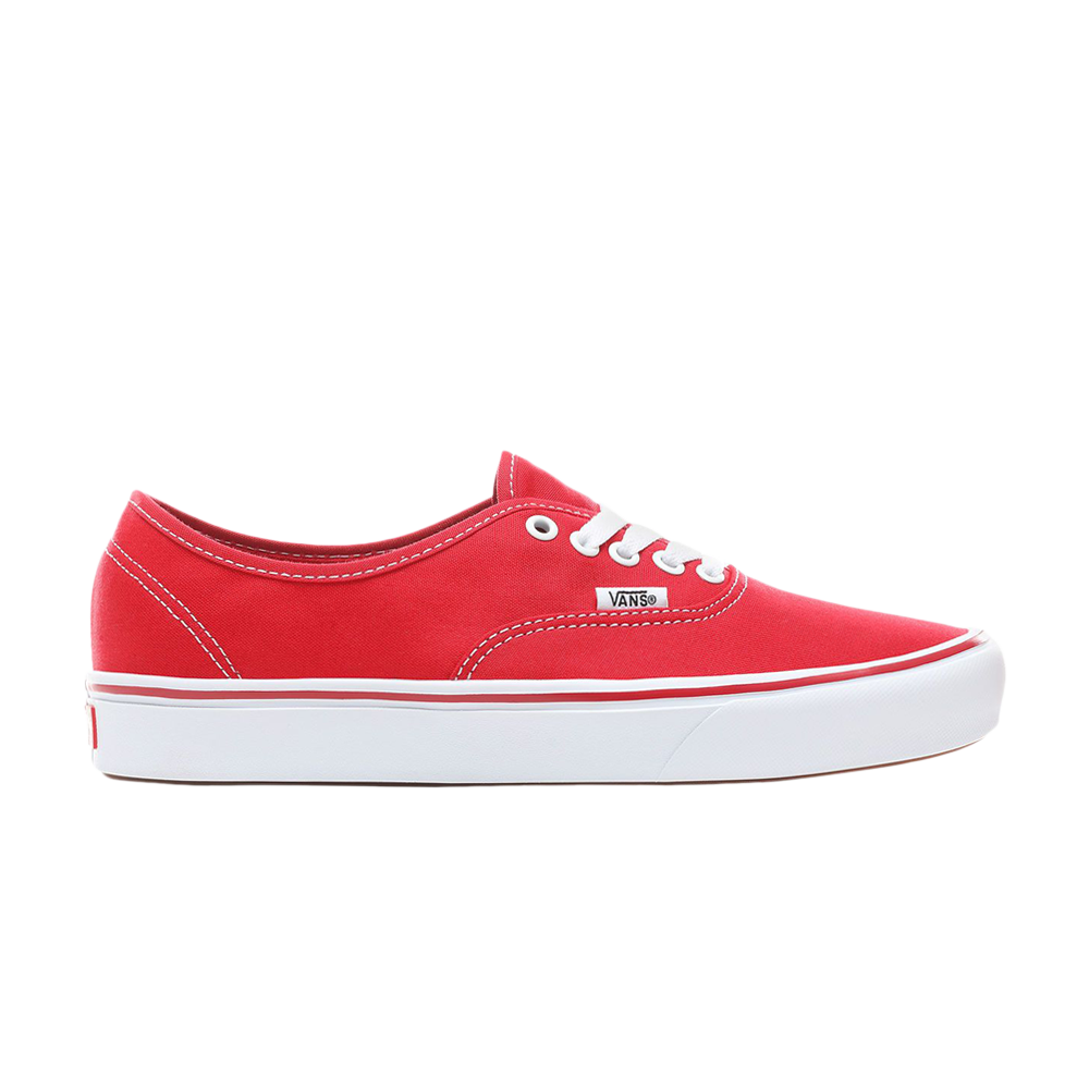 Pre-owned Vans Comfycush Authentic 'racing Red'