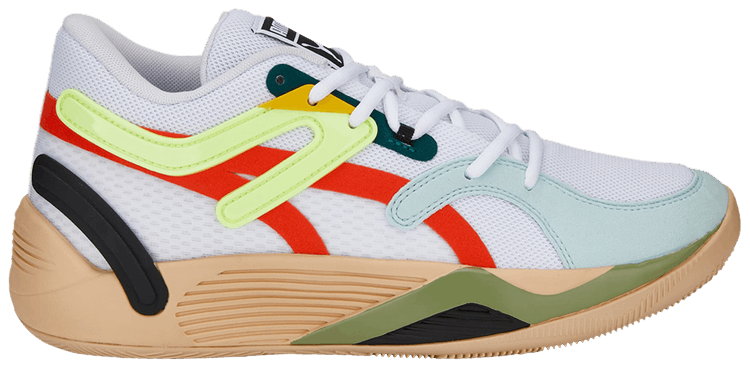 Puma TRC Blaze Court White Multi Color Sample